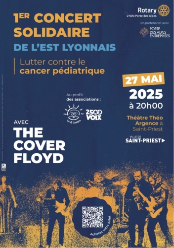 Concert Solidaire : Tribute to Pink Floyd by The COVERFLOYD